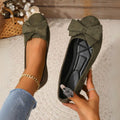 Mackenzie | Women's Orthopaedic Comfort Shoes, Supportive Walking Shoes | The Shrader Sisters | Dark green