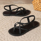 Maddison | Women's Woven-Strap Orthopaedic Sandals, Lightweight Comfort Sandals | The Shrader Sisters