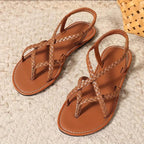 Maddison | Women's Woven-Strap Orthopaedic Sandals, Lightweight Comfort Sandals | The Shrader Sisters