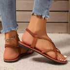 Maddison | Women's Woven-Strap Orthopaedic Sandals, Lightweight Comfort Sandals | The Shrader Sisters