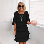 Madison | Women's Chic Puff Sleeve Layered Dress, Flattering Summer Dress for Holidays and Everyday Wear, Flattering Summer Dress for Holidays and Everyday Wear - image 13
