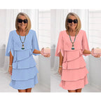 Madison | Women's Chic Puff Sleeve Layered Dress, Flattering Summer Dress for Holidays and Everyday Wear, Flattering Summer Dress for Holidays and Everyday Wear - image 20