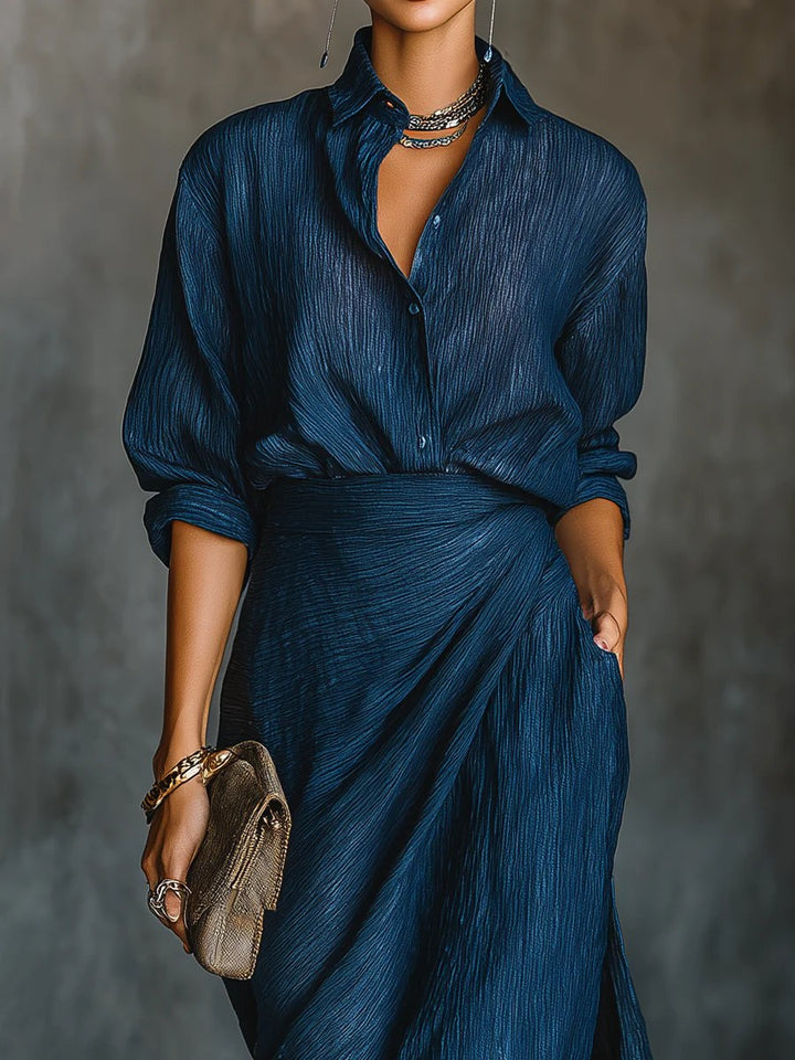 Madison | Women's Cotton Linen Blend Two-Piece Set - image 2