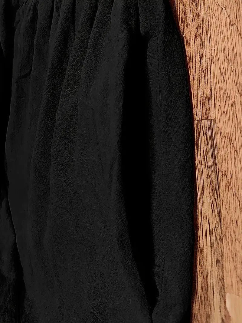 Madison | Women's Fluid Cotton Dress with Practical Pockets, Everyday Midi Dress | The Shrader Sisters