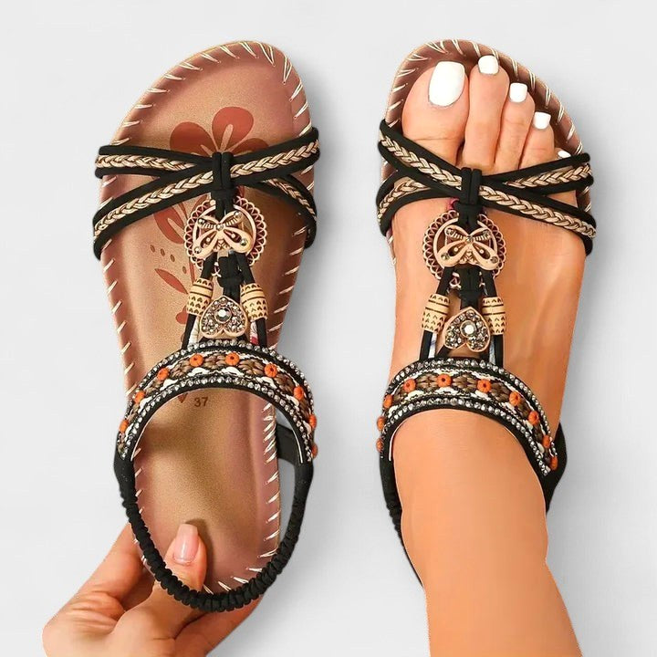 Madison | Women's Orthopedic Sandals - White Athena