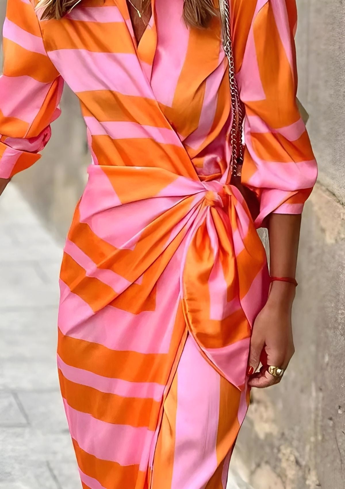 Madison | Women's Printed Waist-Cinching Shirt Dress, Flattering Summer Dress for Holidays and Everyday Wear, Flattering Summer Dress for Holidays and Everyday Wear - image 6