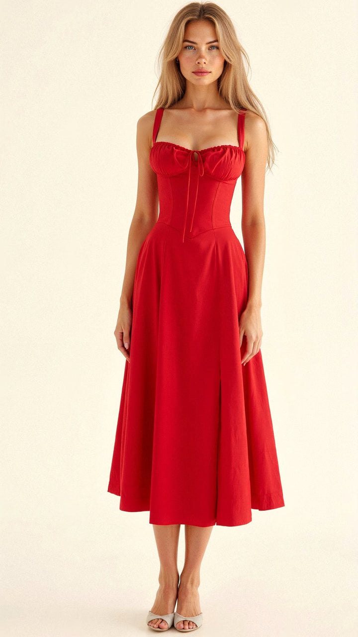 Maris | Women's Floral Midi Dress - image 11