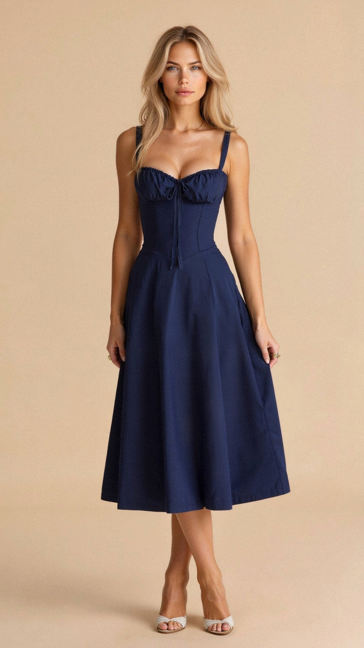 Maris | Women's Floral Midi Dress - image 15