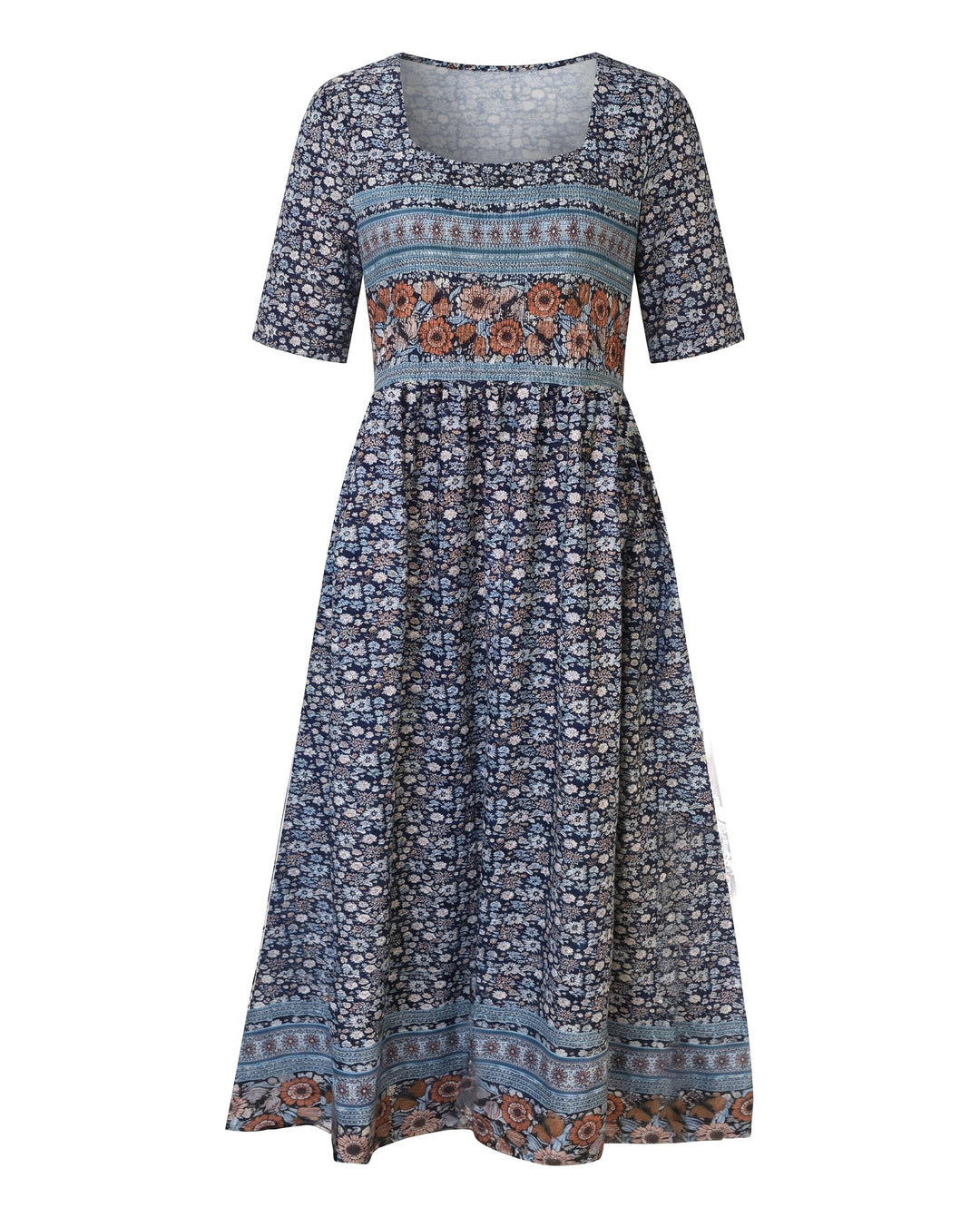 Marlowe | Women's Boho Print Midi Dress - image 7