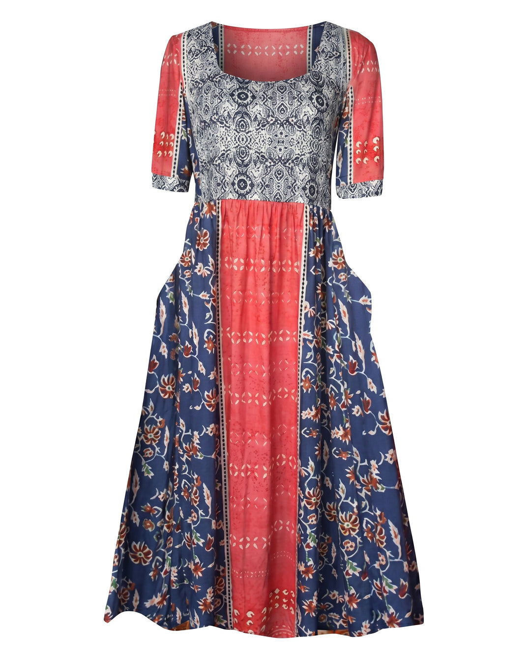 Marlowe | Women's Boho Print Midi Dress - image 9