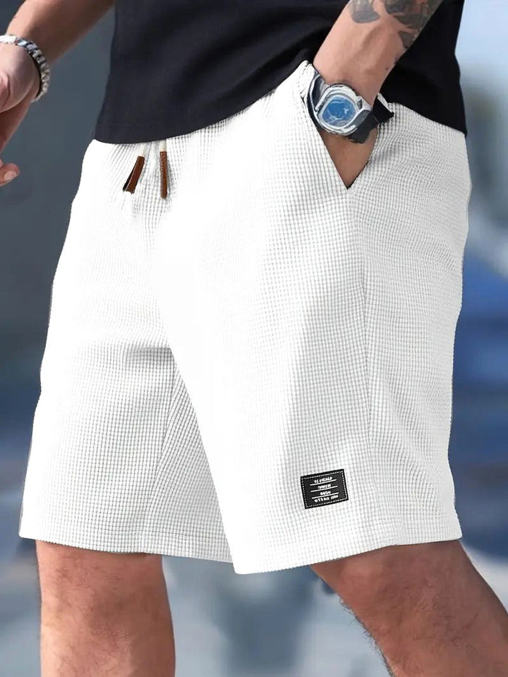 Mason | Men's Relaxed-Fit Shorts, Polyester Blend Summer Shorts | The Shrader Sisters