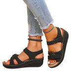 Matilda | Women's Orthopaedic Slip-On Sandals, Supportive Walking Sandals | The Shrader Sisters