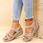 Matilda | Women's Orthopaedic Slip-On Sandals, Supportive Walking Sandals | The Shrader Sisters