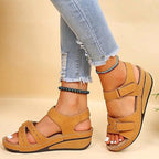 Matilda | Women's Orthopaedic Slip-On Sandals, Supportive Walking Sandals | The Shrader Sisters
