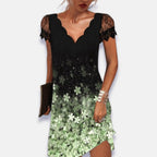 Melissa | Women's Tummy Control Evening Dress, Flowy Summer Occasionwear for Holidays and Special Events, Flowy Summer Occasionwear for Holidays and Special Events - Green
