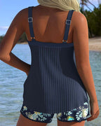 Mikayla | Women's Soft Tankini Top, Bohemian Beach Swimwear | The Shrader Sisters
