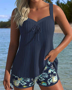 Mikayla | Women's Soft Tankini Top, Bohemian Beach Swimwear | The Shrader Sisters