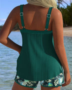 Mikayla | Women's Soft Tankini Top, Bohemian Beach Swimwear | The Shrader Sisters