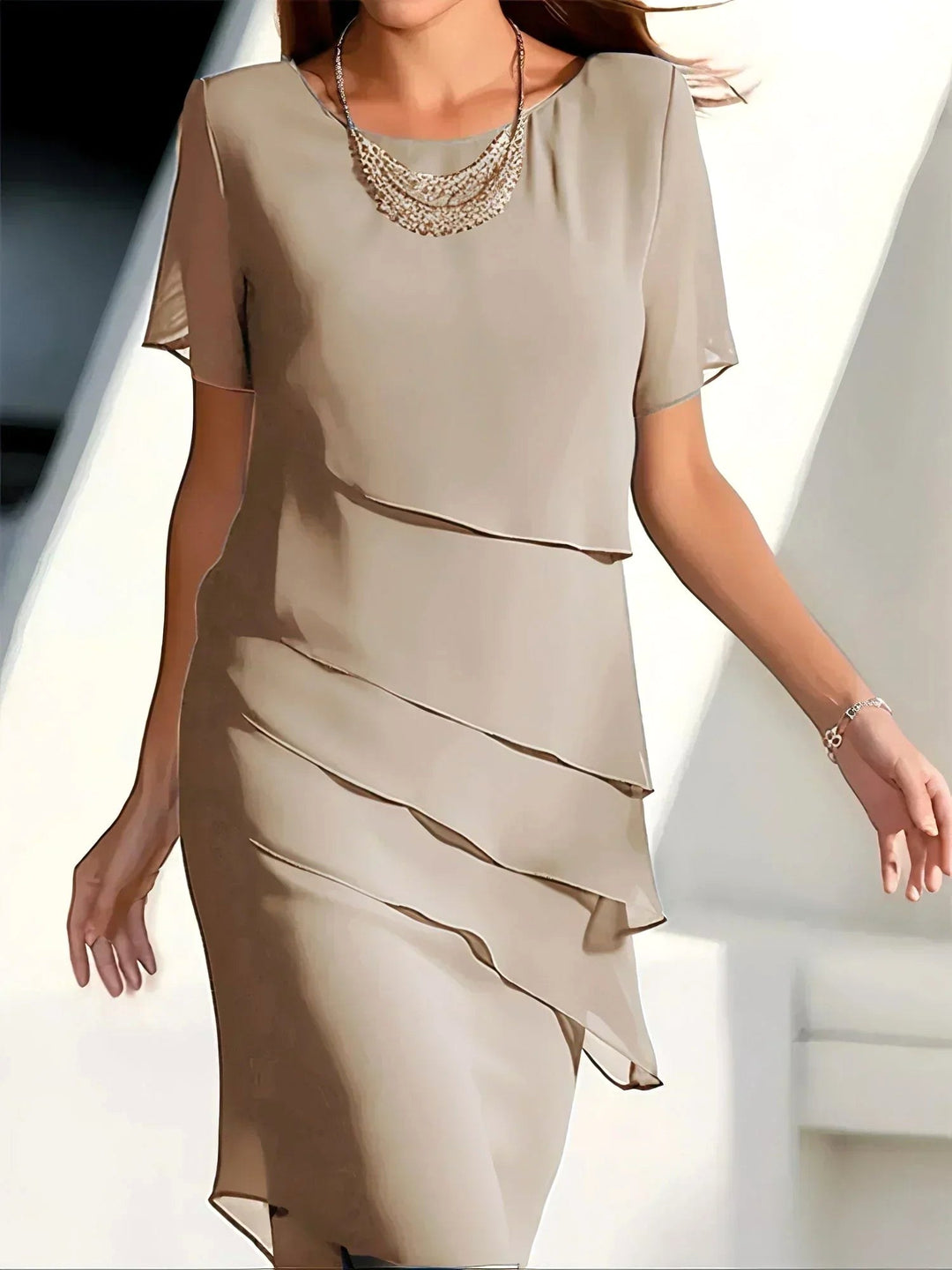 Mona | Women's Tummy Control Midi Dress - image 5