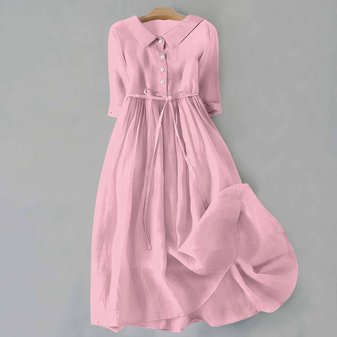 Morgan | Women's Casual Everyday Dress - Pink