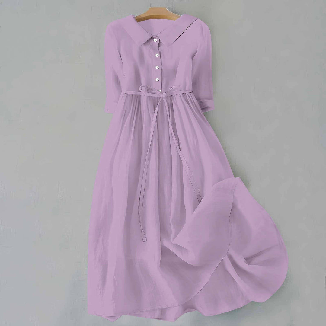 Morgan | Women's Casual Everyday Dress - Purple