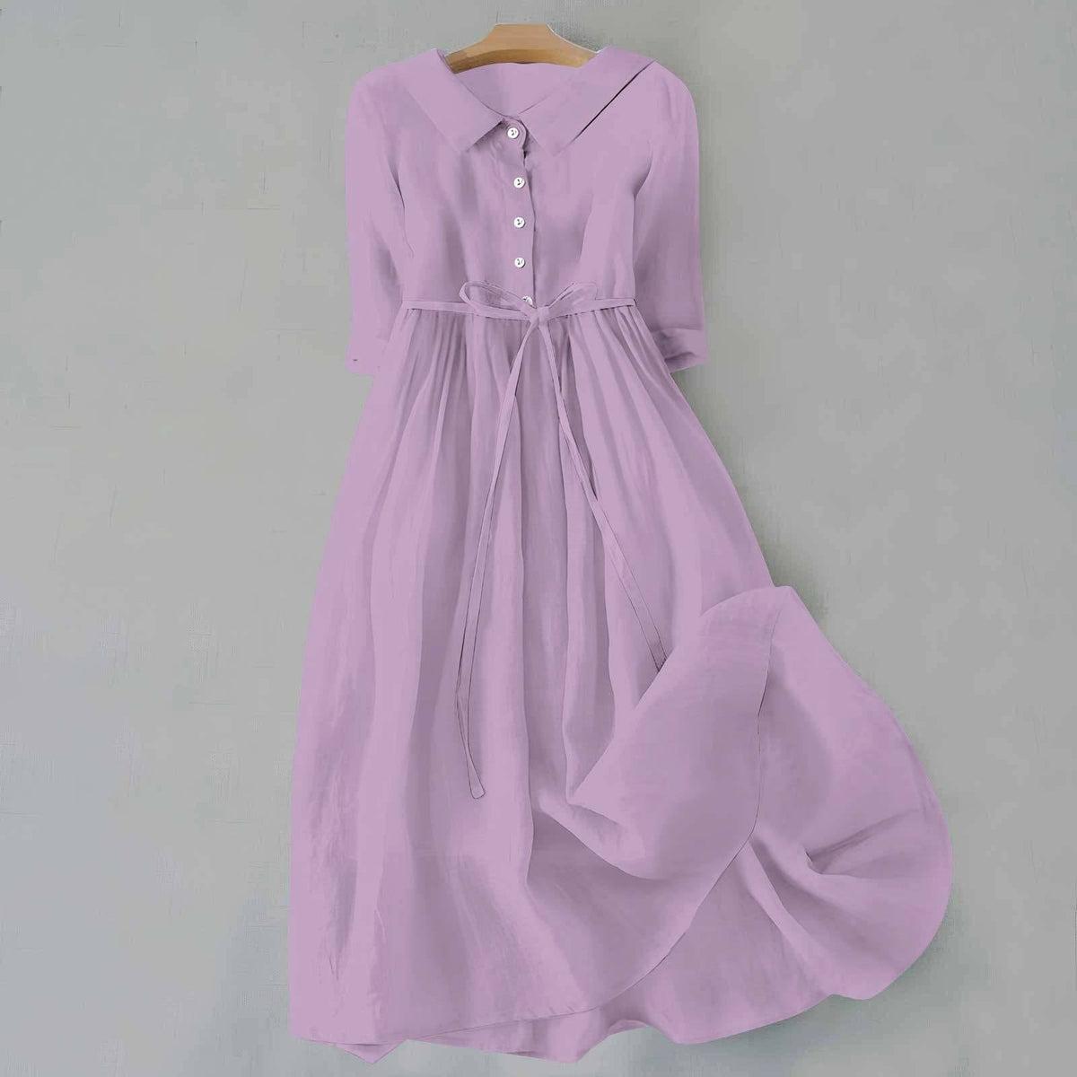 Morgan | Women's Casual Everyday Dress, Flattering Summer Dress for Holidays and Everyday Wear, Flattering Summer Dress for Holidays and Everyday Wear - Purple