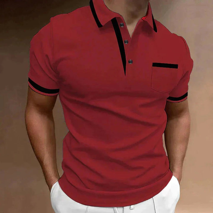 Murphy | Men's Classic Polo Shirt, Tailored Everyday Polo | The Shrader Sisters