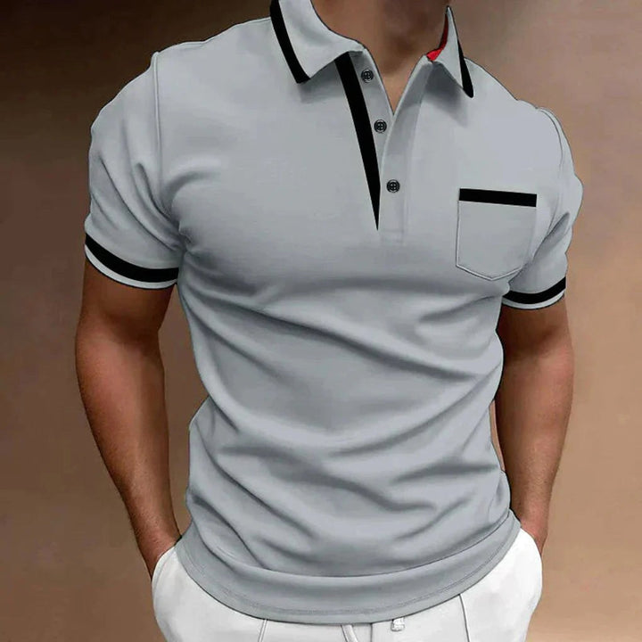 Murphy | Men's Classic Polo Shirt, Tailored Everyday Polo | The Shrader Sisters