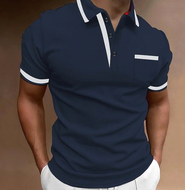 Murphy | Men's Classic Polo Shirt, Tailored Everyday Polo | The Shrader Sisters