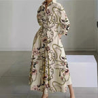 Naomi | Women's Collared Wrap Maxi Dress, Front Wrap Evening Dress | The Shrader Sisters | Black