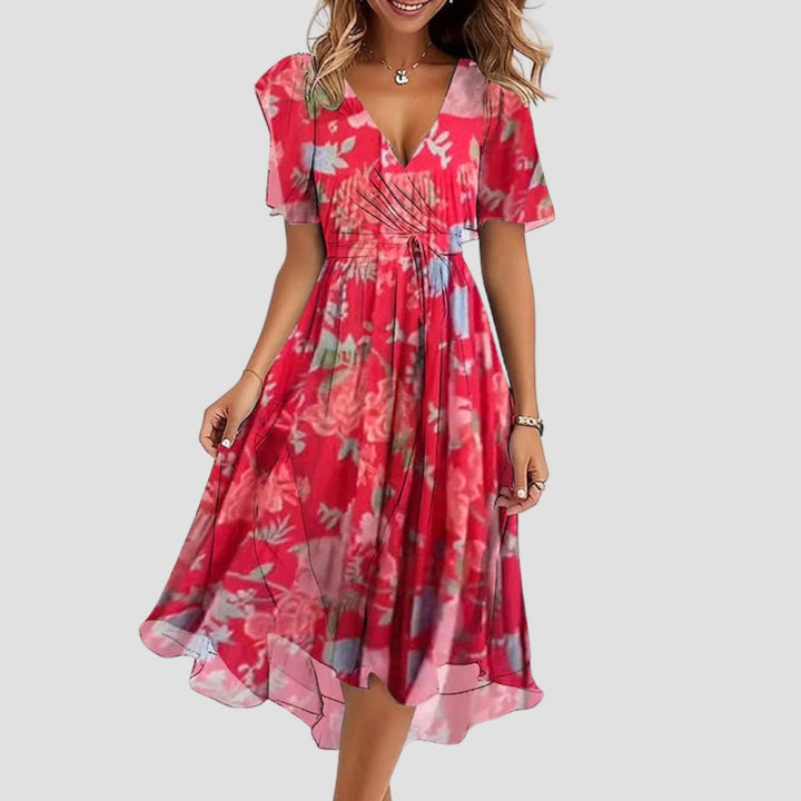 Naomi | Women's Lightweight Summer Midi Dress - image 1