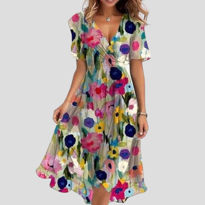 Naomi | Women's Lightweight Summer Midi Dress - image 3