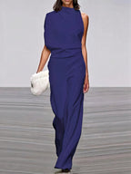 Natalie | Women's Wide-Leg Modern Jumpsuit, Lightweight Summer Outfit for Holidays and Casual Wear, Lightweight Summer Outfit for Holidays and Casual Wear - image 10