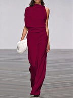 Natalie | Women's Wide-Leg Modern Jumpsuit, Lightweight Summer Outfit for Holidays and Casual Wear, Lightweight Summer Outfit for Holidays and Casual Wear - image 13