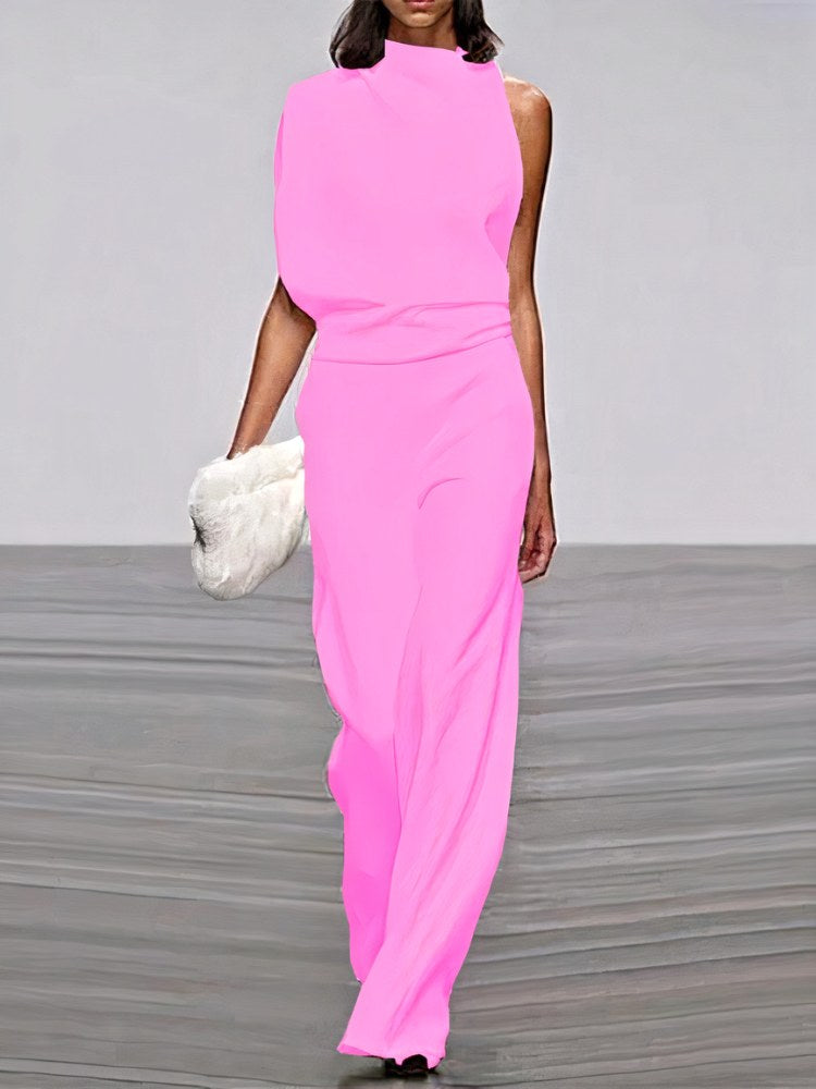 Natalie | Women's Wide-Leg Modern Jumpsuit, Lightweight Summer Outfit for Holidays and Casual Wear, Lightweight Summer Outfit for Holidays and Casual Wear - image 2