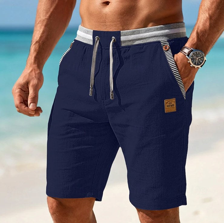 Nate | Men's Drawstring Shorts, Relaxed-Fit Summer Shorts | The Shrader Sisters