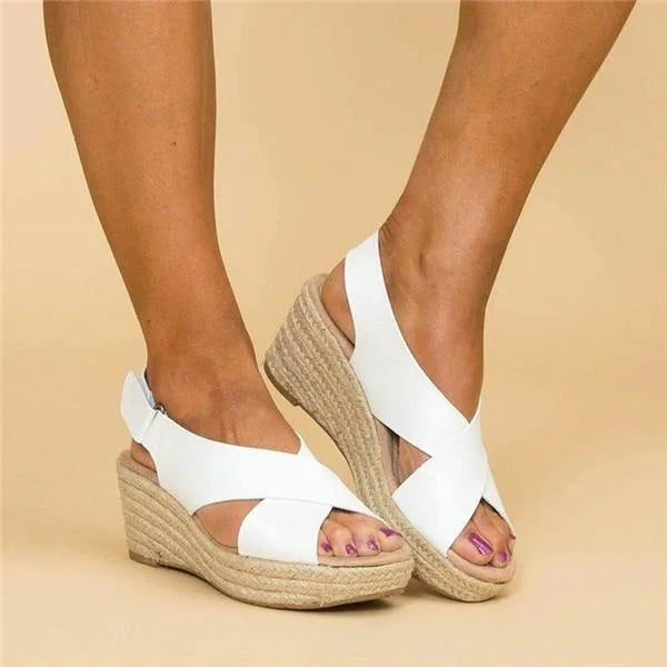 Neve | Women's Orthopedic Cushioned Sandals - Beige