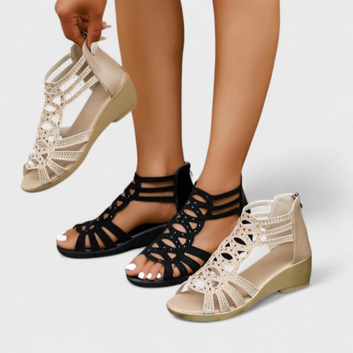 Nicole | Women's Comfortable Flat Sandals - image 6