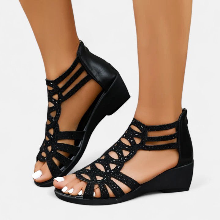 Nicole | Women's Comfortable Flat Sandals - image 7