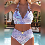 Olivia | Women's Leopard Print Bikini Two-Piece Set, Flattering Summer Swimwear for Holidays and Beach Days, Flattering Summer Swimwear for Holidays and Beach Days - image 10