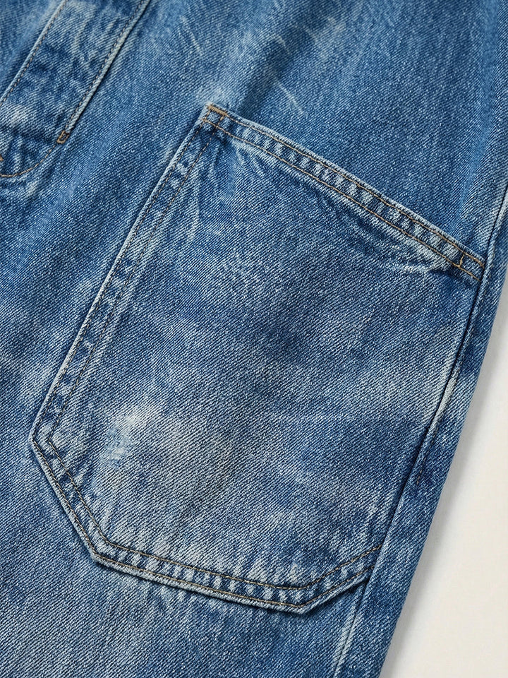 Sarah | Elegant Denim Jumpsuit With Pockets