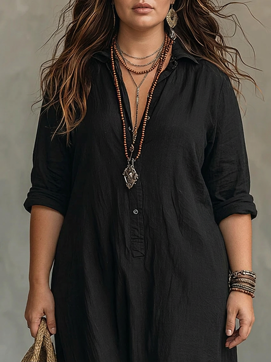 Nora | Relaxed Maxi Dress