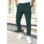 Oscar | Women's Modern Fit Tailored Trousers, Breathable Comfort Trousers | The Shrader Sisters