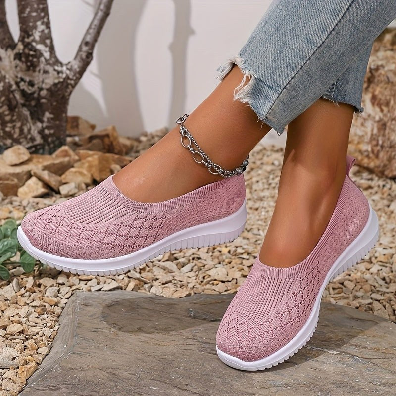 Piper | Women's Orthopedic Slip-On Sneakers - Pink