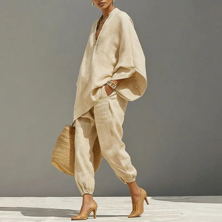 Riley | Women's Batwing Sleeve Two-Piece Set - image 4
