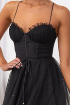 Riley | Women's Elegant Flowing Midi Dress, Flowy Summer Occasionwear for Holidays and Special Events, Flowy Summer Occasionwear for Holidays and Special Events - image 9