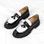 Riley | Women's Leather Loafers with Tassel Accent, Elegant Summer Footwear for Holidays and Smart Occasions