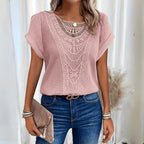 Riley | Women's Lightweight Linen Blouse, Lightweight Summer Top for Holidays and Casual Wear, Lightweight Summer Top for Holidays and Casual Wear - image 3