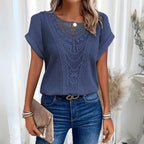 Riley | Women's Lightweight Linen Blouse, Lightweight Summer Top for Holidays and Casual Wear, Lightweight Summer Top for Holidays and Casual Wear - image 4