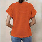 Riley | Women's Lightweight Linen Blouse, Lightweight Summer Top for Holidays and Casual Wear, Lightweight Summer Top for Holidays and Casual Wear - image 7
